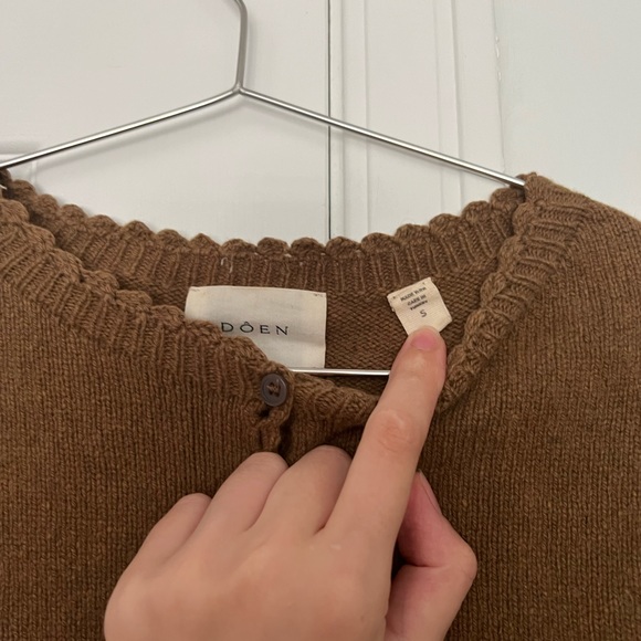 Doen Holbrook cardigan, size S. - Picture 3 of 5
